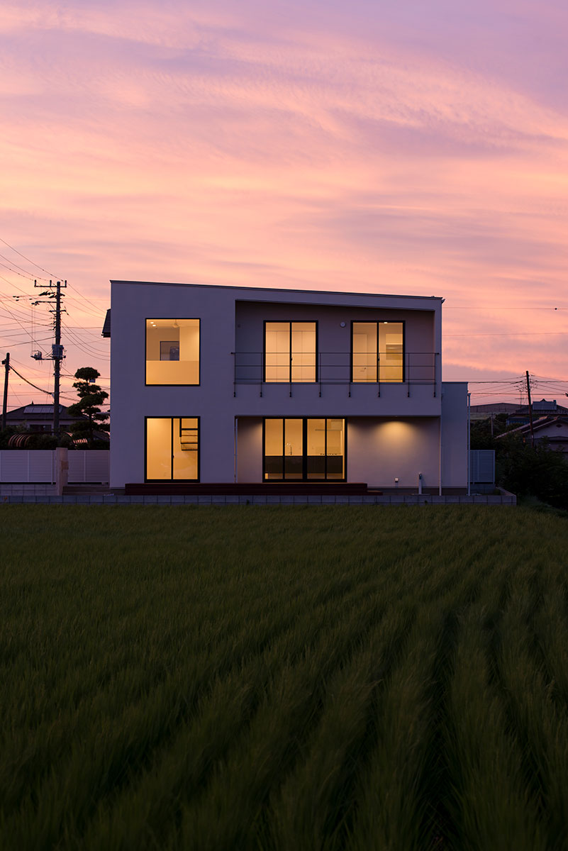 cube house / BUILTECH,Chiba